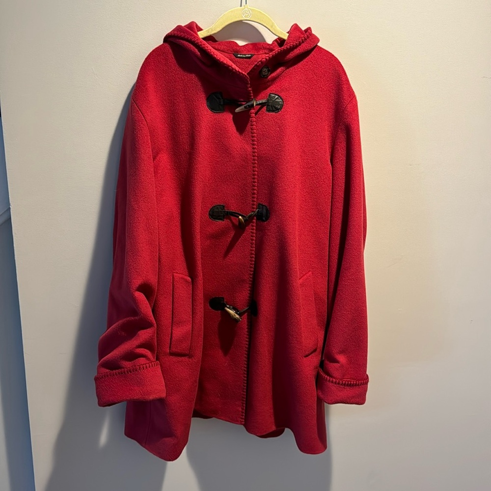 Cinzia Rocca wool toggle coat